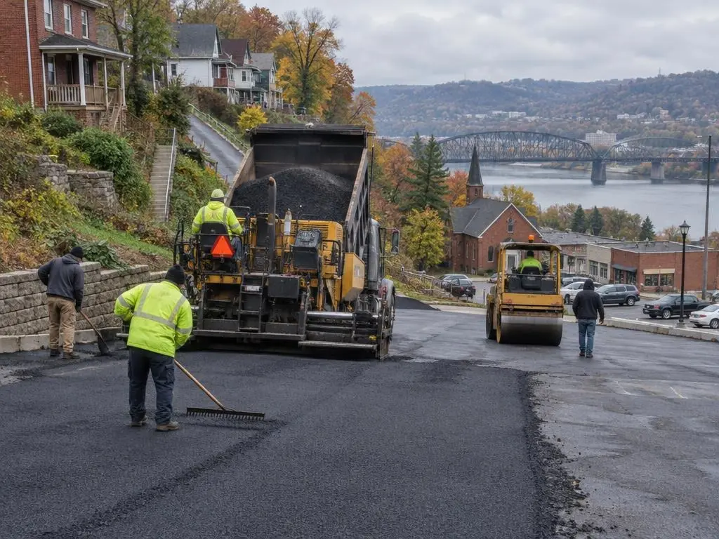 Parking Lot Paving in Pittsburgh, PA